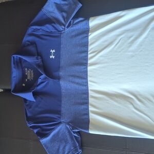 Under armour color block polo